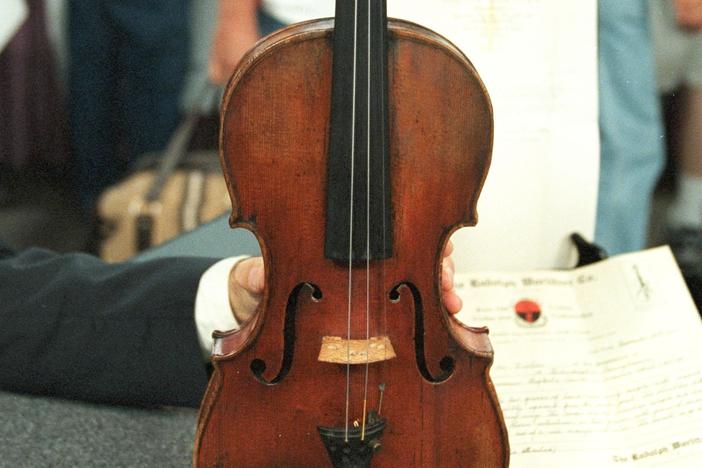 Appraisal: Violin Attributed to Johannes B. Ceruti , from Vintage Boston.