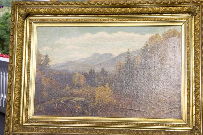 Appraisal: Benjamin Champney Mt. Chocorua Oil, ca. 1880