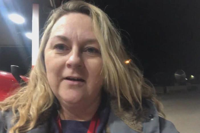 Truck driving pair Terry and Laura face challenges in their work because of COVID-19.