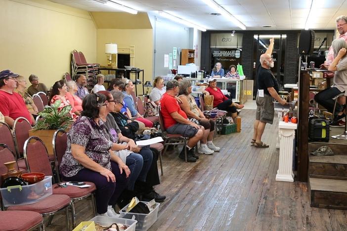 Racist objects are a source of income, and difficulty, at a family auction house in Texas.