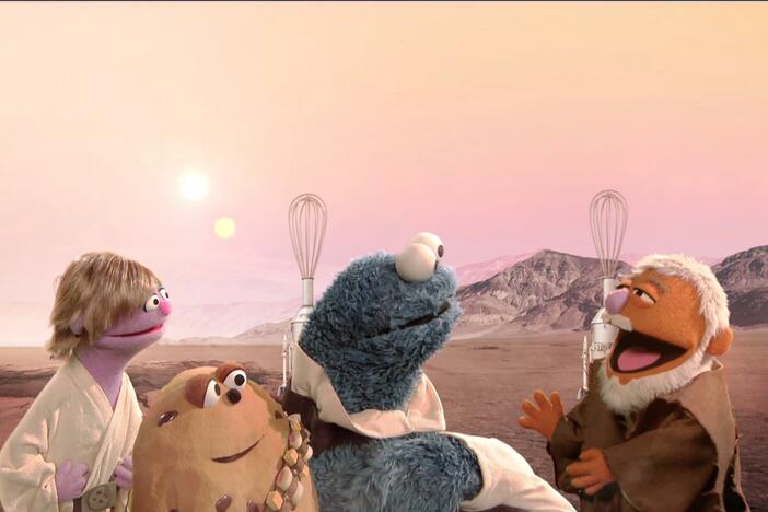 A long time ago in a cookies and milky way galaxy far, far away