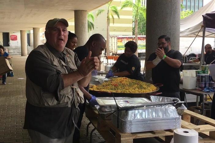 Jose Andres has been in the Carolinas this week, helping victims of Hurricane Florence.