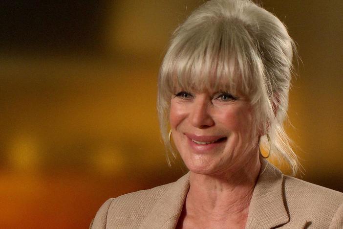 Evans describes some of the "stunts" she performed as Audra Barkley on "Big Valley."