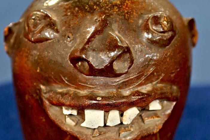 Appraisal: Face Jug, ca. 1870, from Detroit Hour 2.
