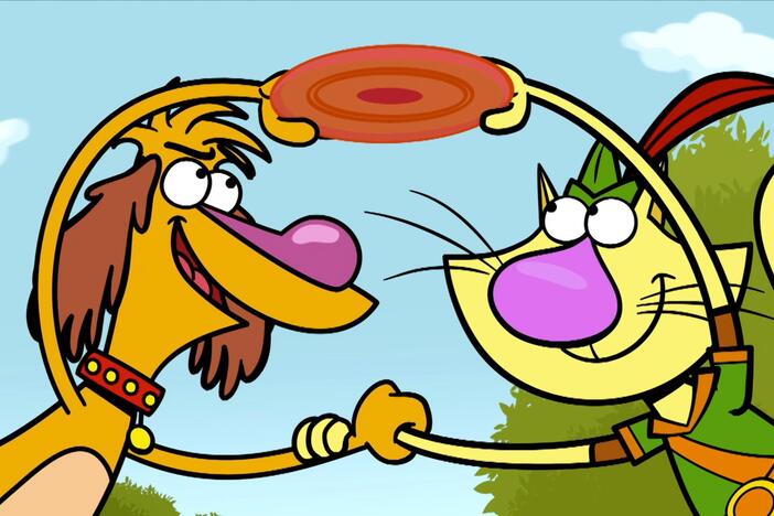 While playing catch, Hal’s beloved flying disc Harold is accidentally flung into a cave.