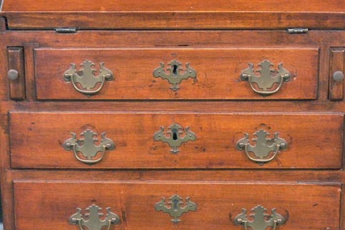 Appraisal: Rhode Island Child's Desk, ca. 1765, from San Diego.