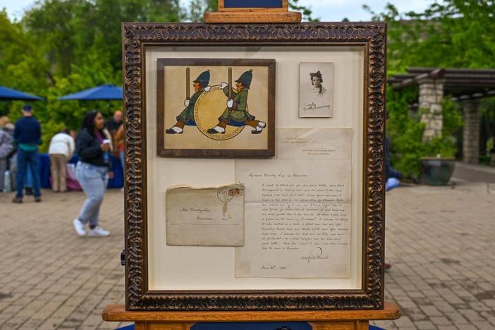 Appraisal: 1906 Maxfield Parrish Oil with Letter