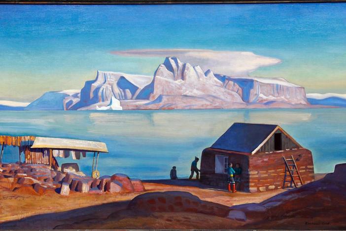 Appraisal: 1946 Rockwell Kent "Land of Peace" Oil, from Pittsburgh Hour 3