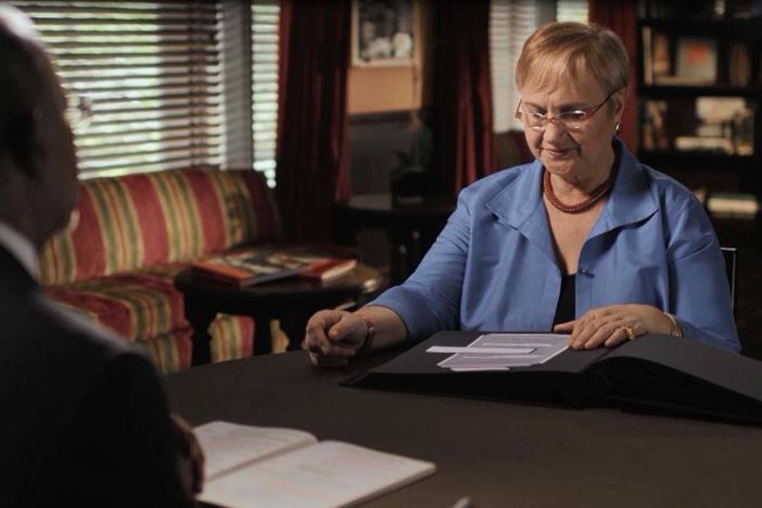 Lidia recalls a story her mother told saying good bye to her loved ones.
