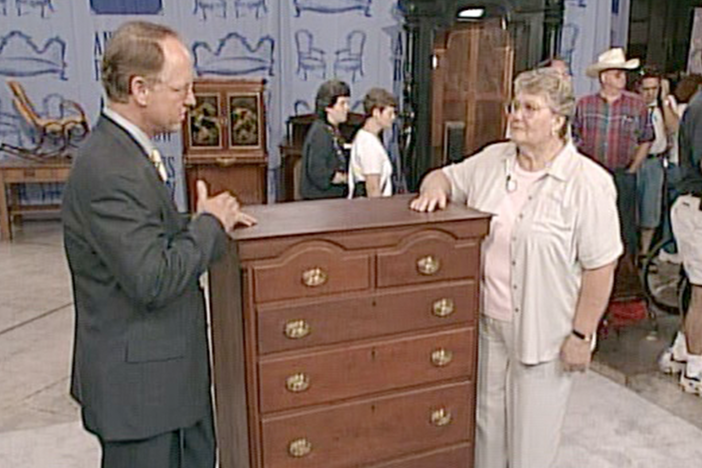 Appraisal: North Carolina Tall Chest, ca. 1800, from Vintage Austin.