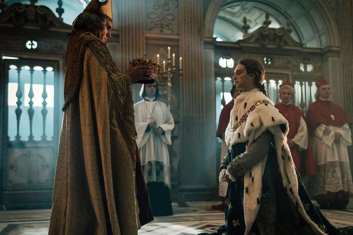 Marie Antoinette and Louis XVI banish Madame du Barry from Versailles.