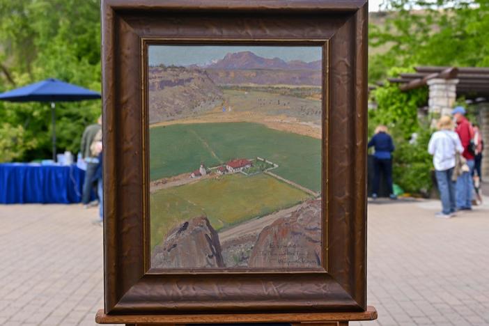 Appraisal: Maynard Dixon Oil Painting, ca. 1913