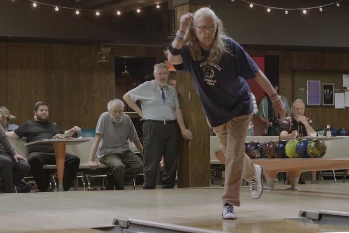 A transgender woman comes out to her old-school Ohio bowling league.