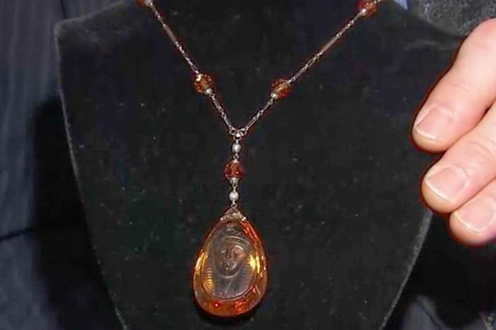 Appraisal: Egyptian Revival Necklace, ca. 1920