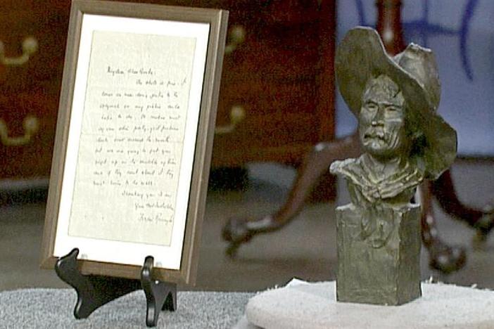 Appraisal: Frederic Remington "The Sergeant" Bronze, ca. 1905, from Vintage Providence.
