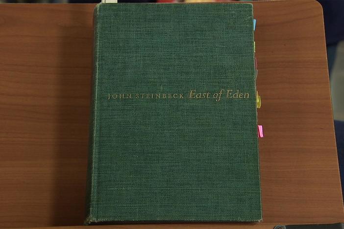Appraisal: John Steinbeck-signed First Edition "East of Eden" , from Virginia Beach.