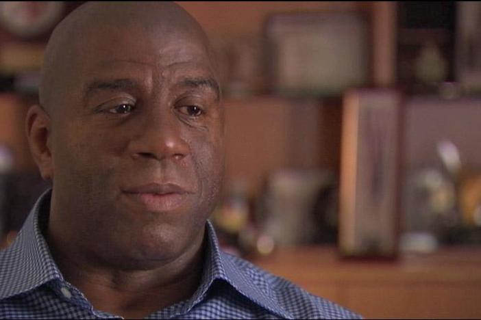 It is a myth Magic Johnson wants to set straight.  He is healthy but still lives with HIV.