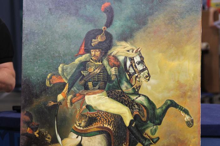 This Théodore Géricault oil painting looks familiar...learn more from David Weiss!