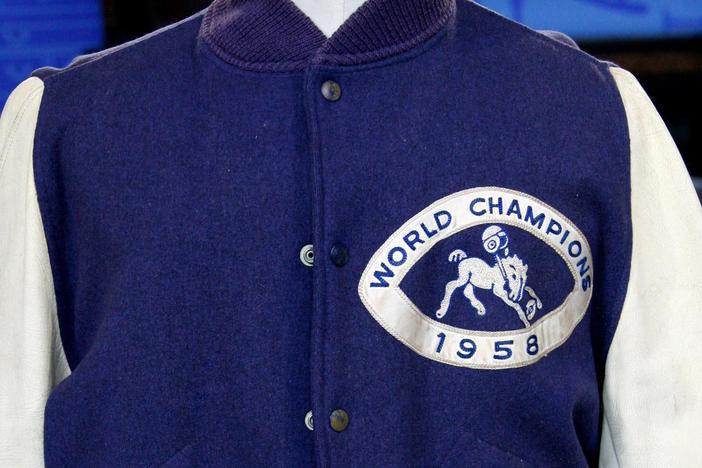 Appraisal: Johnny Unitas 1958 Championship Jacket, from Baltimore Hour 2.
