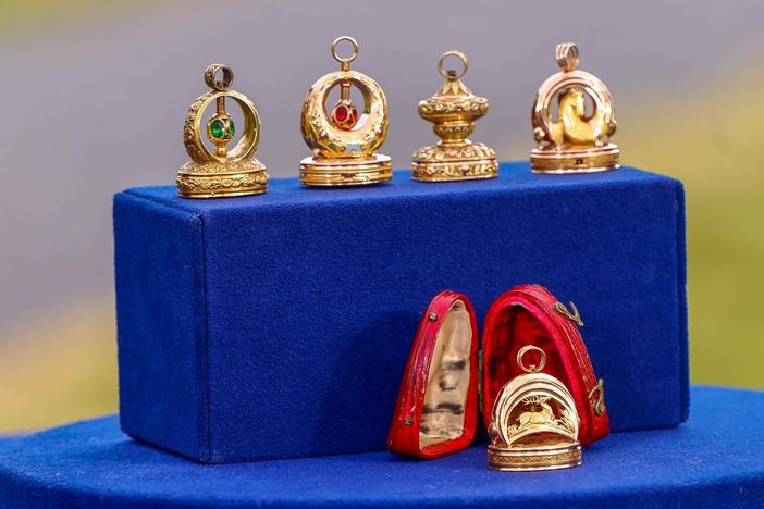 Appraisal: European Musical Watch Fobs, ca. 1820