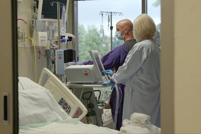 Health care workers battle Louisiana's COVID-19 surge, low vaccination rates