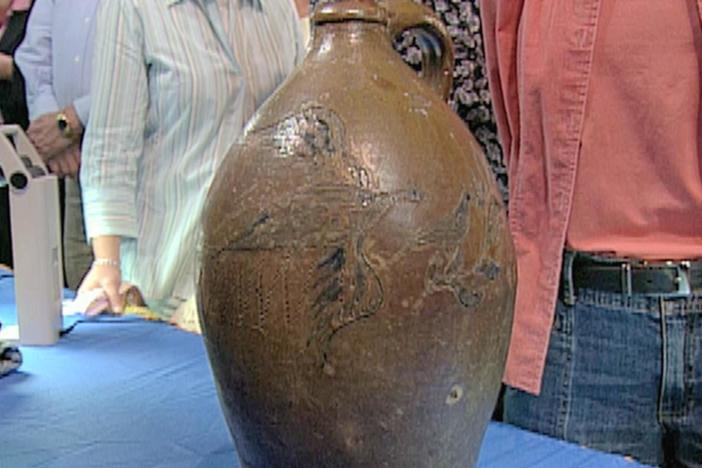 Appraisal: Decorated Jug, ca. 1815