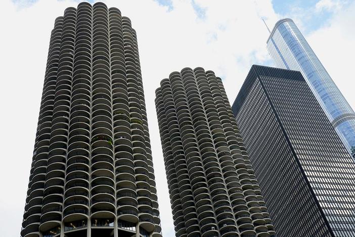 What was it like to live in Marina City when it was first constructed?