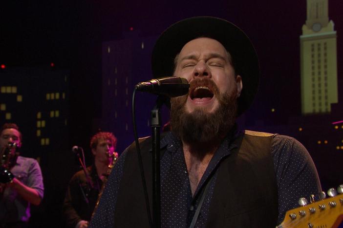 Nathaniel Rateliff & The Night Sweats perform on Austin City Limits.