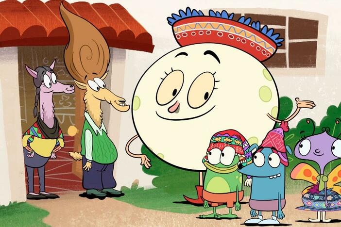 In Peru, Luna has to return a skirt. / Senor Fabuloso looks for Machu Picchu.