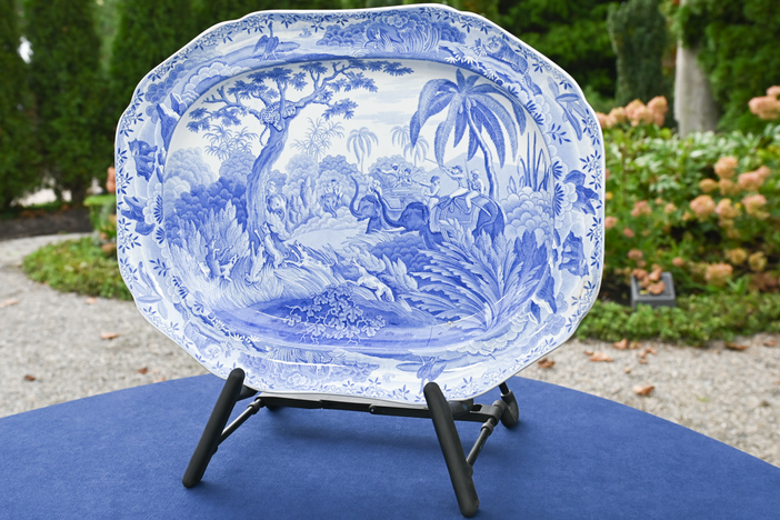 Appraisal: Spode Transferware Platter, ca. 1815