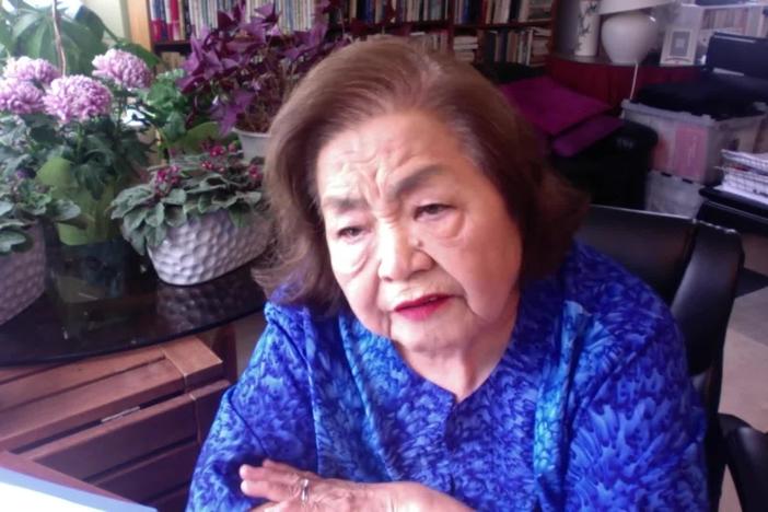 Setsuko Thurlow joins the program.