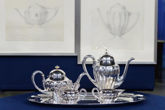 Appraisal: 1920 Kalo Silver Service, from Birmingham, Hour 2.