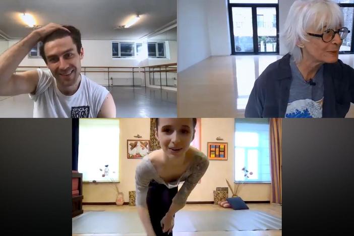 Tharp discovers a technical challenge that makes choreographing virtually even harder.