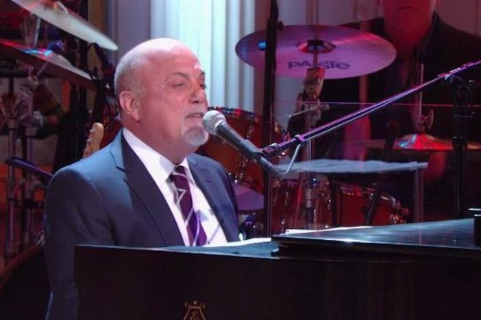 Billy Joel performs Carole King's hit song, "Locomotion." 