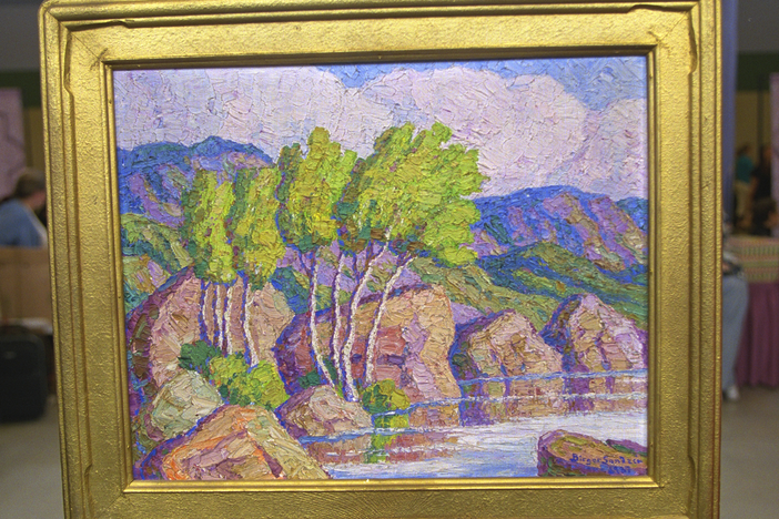 Appraisal: 1937 Birgir Sandzén Landscape, from Vintage Seattle.