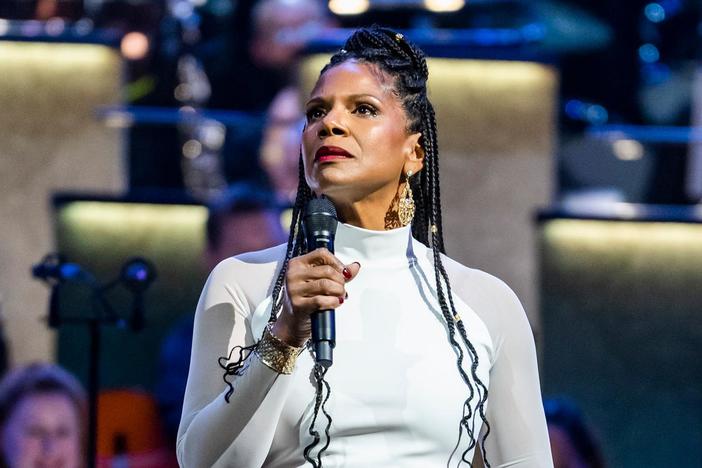 Audra McDonald Performs "Climb Ev'ry Mountain" in this anniversary concert.