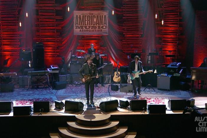 Drive-By Truckers perform during the 2017 Americana Music Festival.