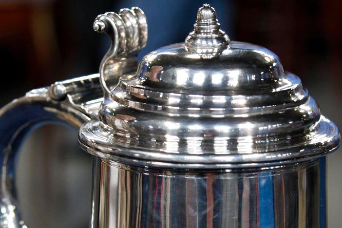George Aiken Coin Silver Tankard, ca. 1790, from Washington, DC Hour 3