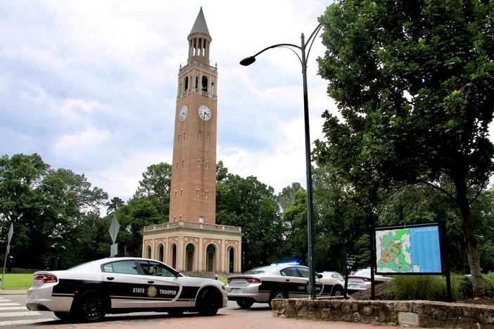 UNC newspaper editor on emotional front page featuring messages sent during shooting