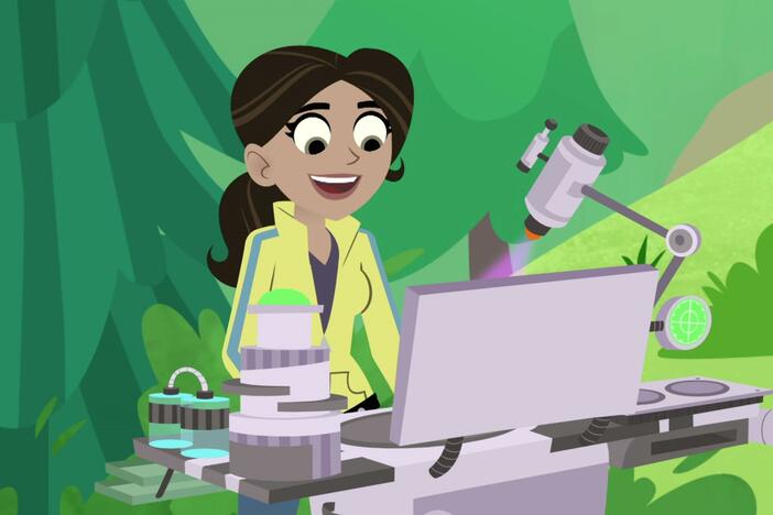 The Kratts and Aviva go looking for bears on the west coat of North America.
