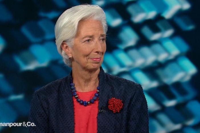 Christine Lagarde is at the helm of the global economy.