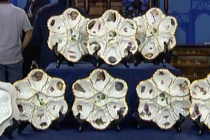 Appraisal: Haviland & Co. Limoges Oyster Plates, ca. 1890