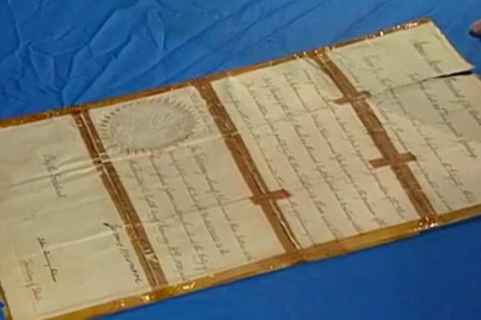 Appraisal: 1820 Monroe & Adams-signed Document