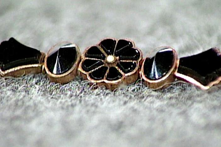 Appraisal: American Memorial Brooch, ca. 1850, from Vintage Houston.