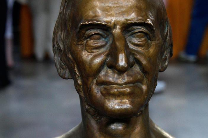 Appraisal: D.C. French Bust of R. W. Emerson, ca. 1900, from Des Moines Hour 3