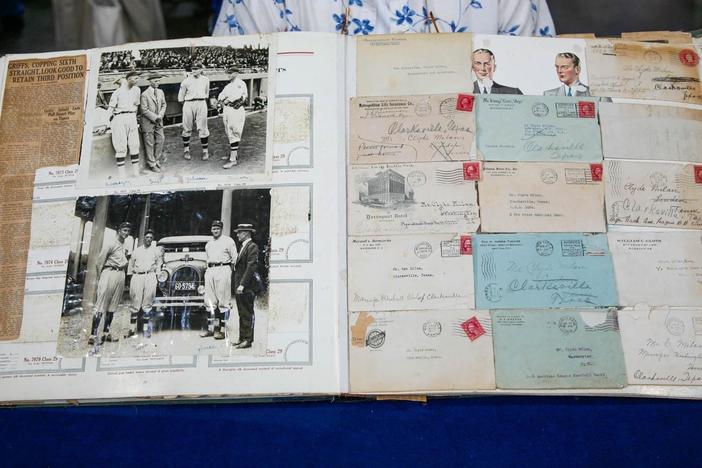 Appraisal: Clyde Milan Scrapbook & Cleveland Baseball Petition
