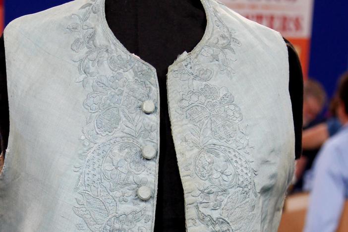 Appraisal: Gentleman's Waistcoat, ca. 1775, from Pittsburgh Hour 2