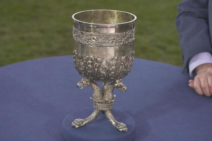 Appraisal: George III William Bateman Silver Cup, ca. 1820