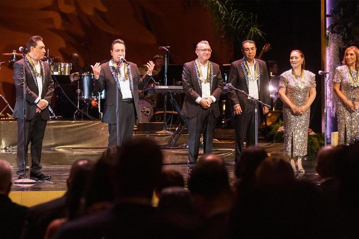 “Doc” Elías Mejia Avante dedicates the 2024 Arts Award to the next generation of Hispanics.
