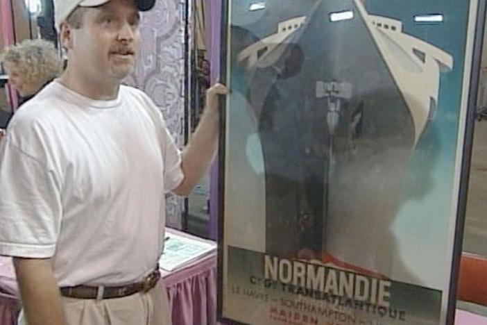 Appraisal: 1935 Cassandre “Normandie” Poster, from Vintage New Orleans.